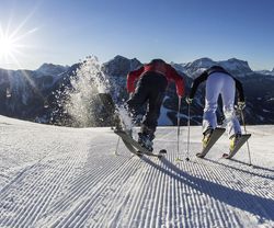 Skifahren-start